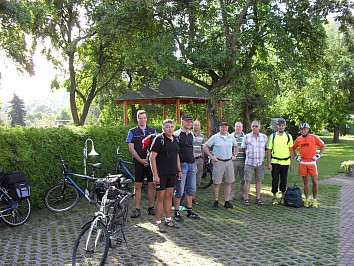 Radfahrer sind herzlich willkommen!